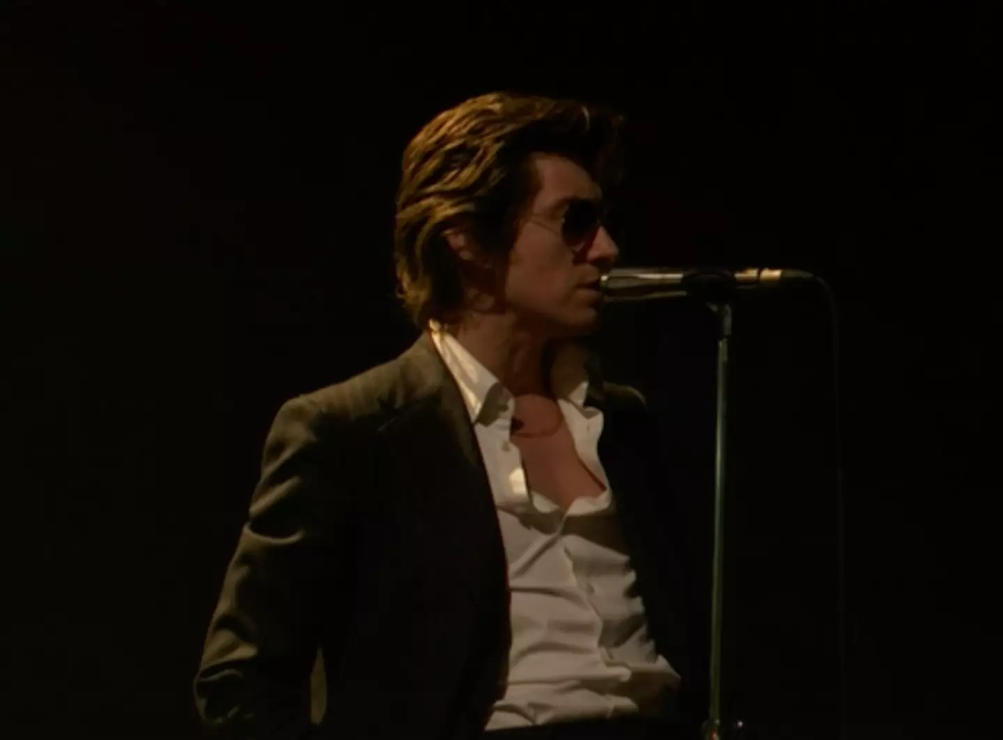 Arctic Monkeys headlined the Pyramid Stage at Glastonbury.