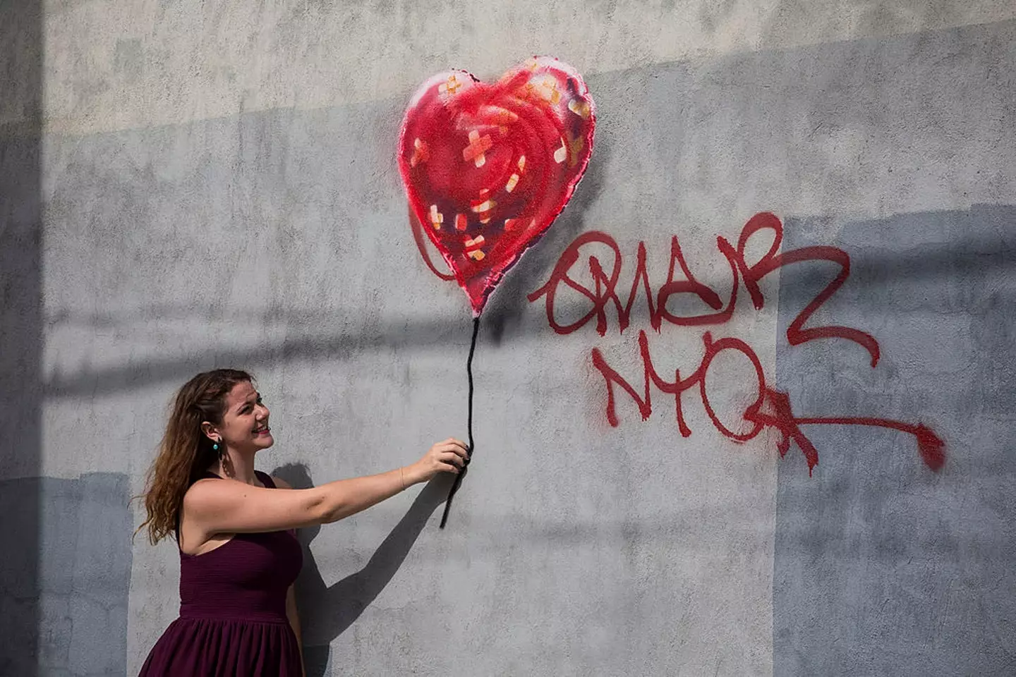 Don't be like Banksy, when it comes to disappearing at least (Andrew Burton/Getty Images)