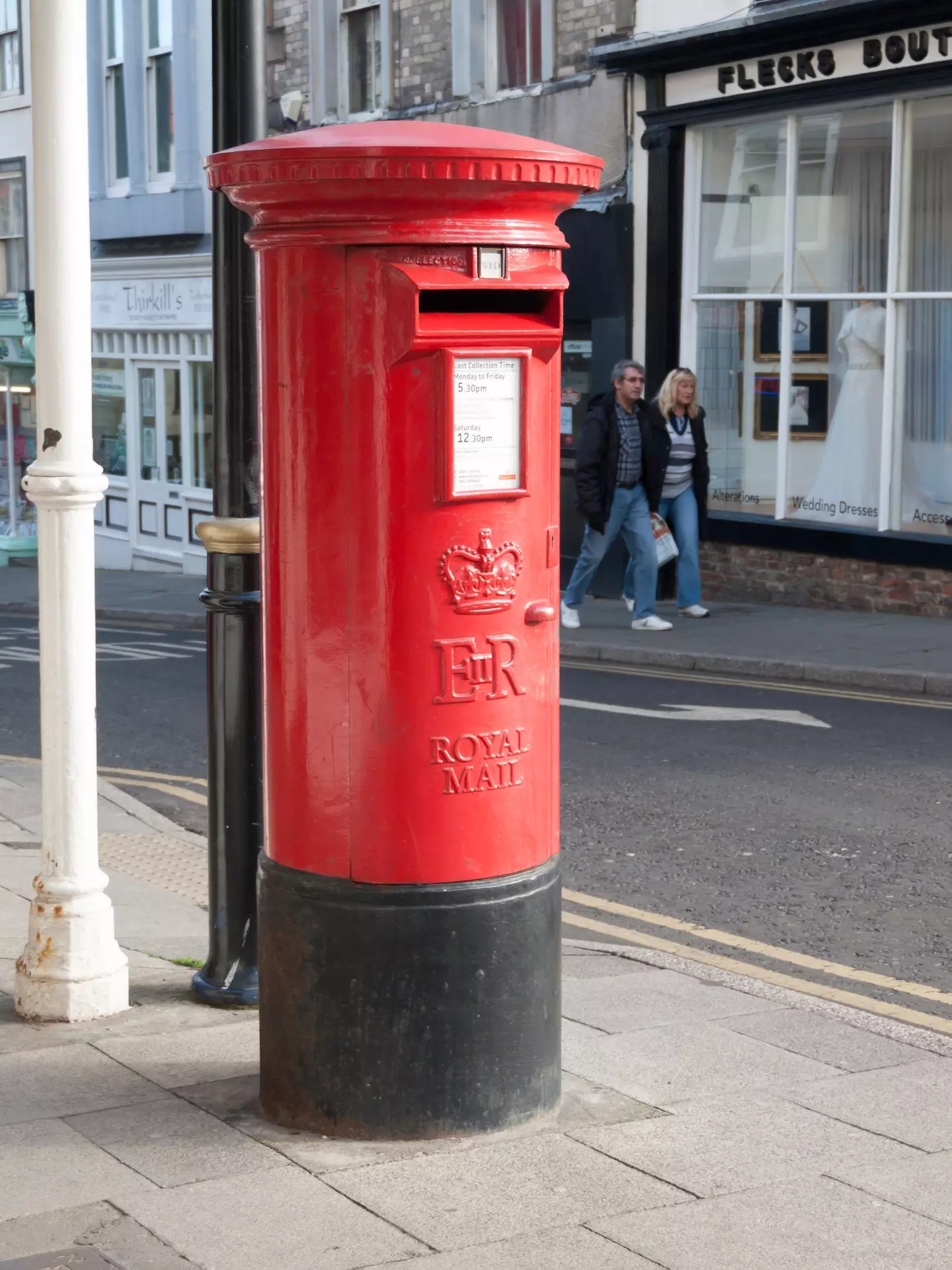 Have you ever wondered what the letters on a postbox actually stand for?
