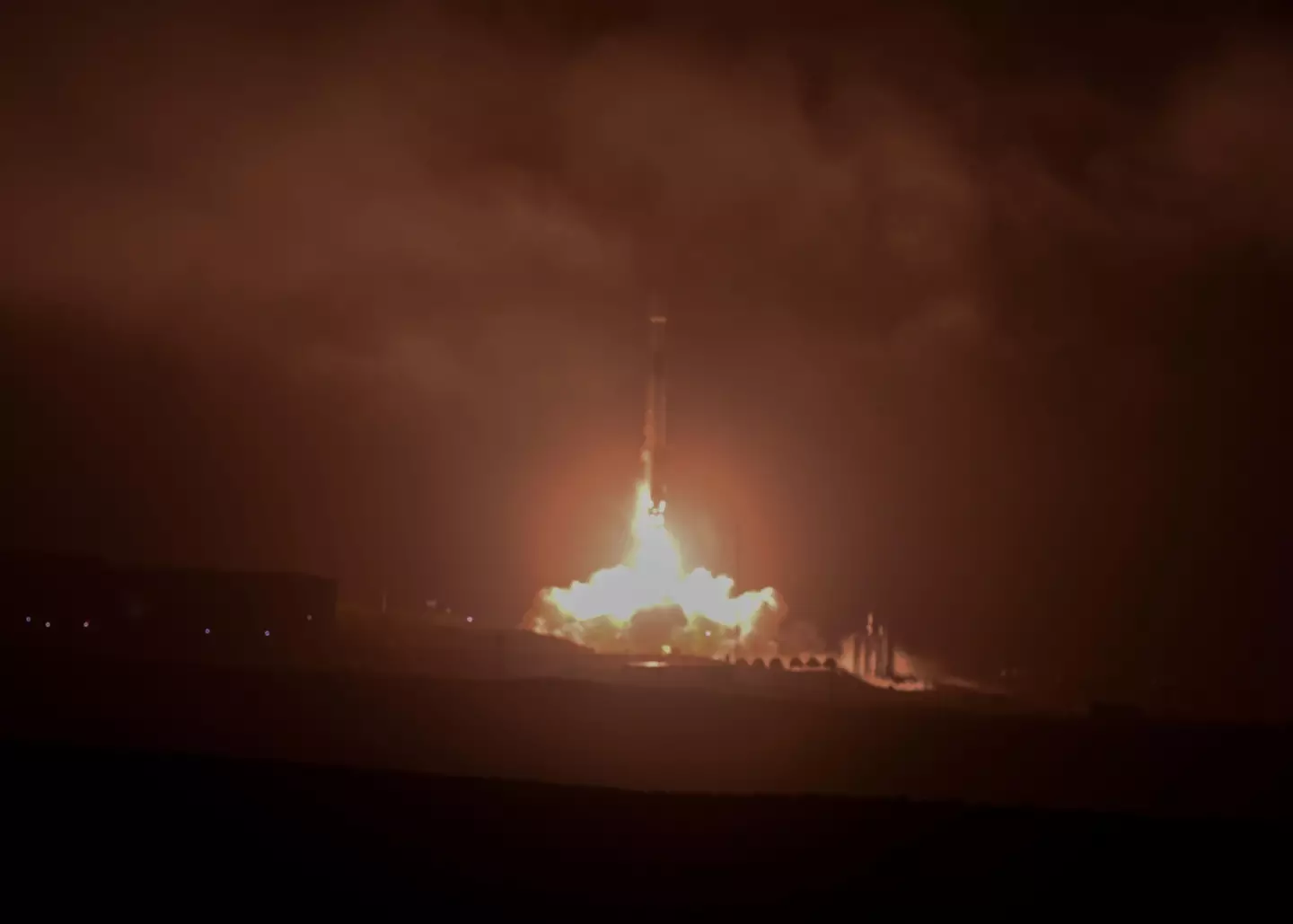 The SpaceX rocket carrying DART launched last November.