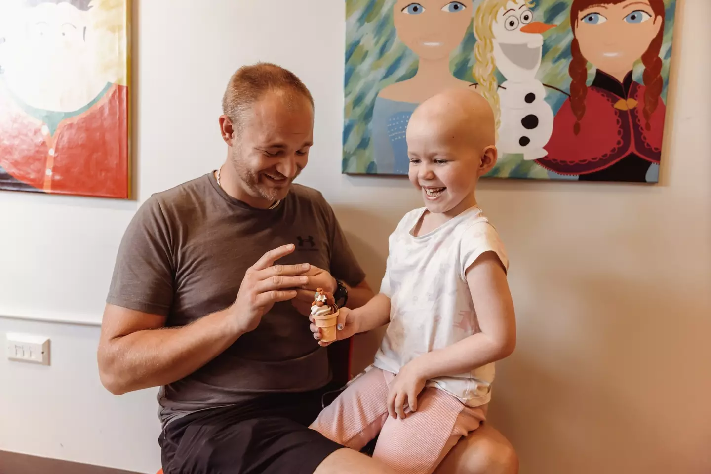 Aubrey's parents have shared their gratitude for the care they received at Great Ormond Street Hospital (PA)