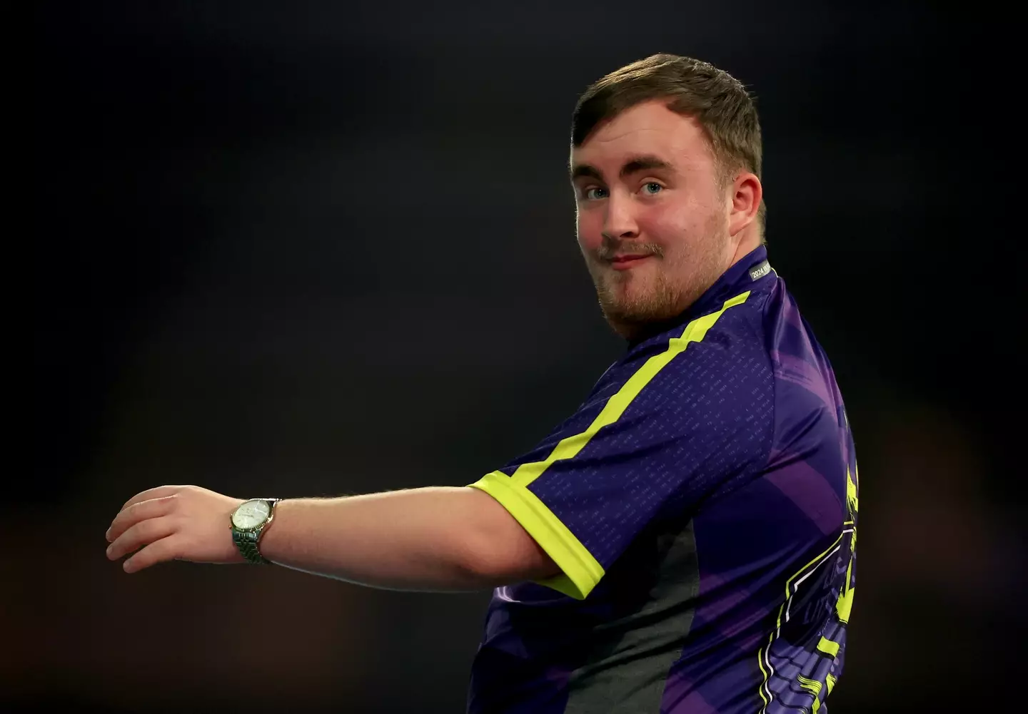Not even the infamous Ally Pally wasp managed to throw Luke Littler off his game.
