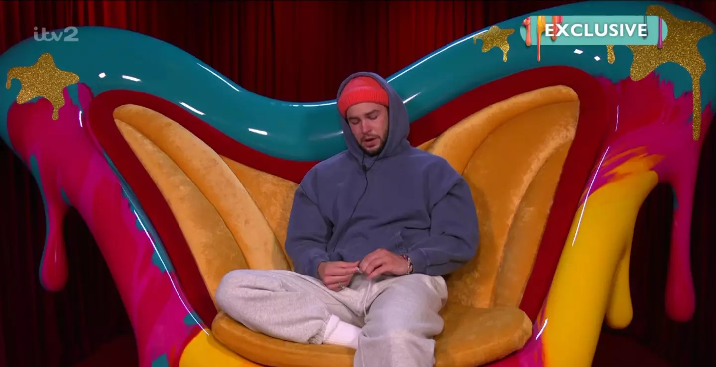 Chris is left in tears tonight. (ITV)