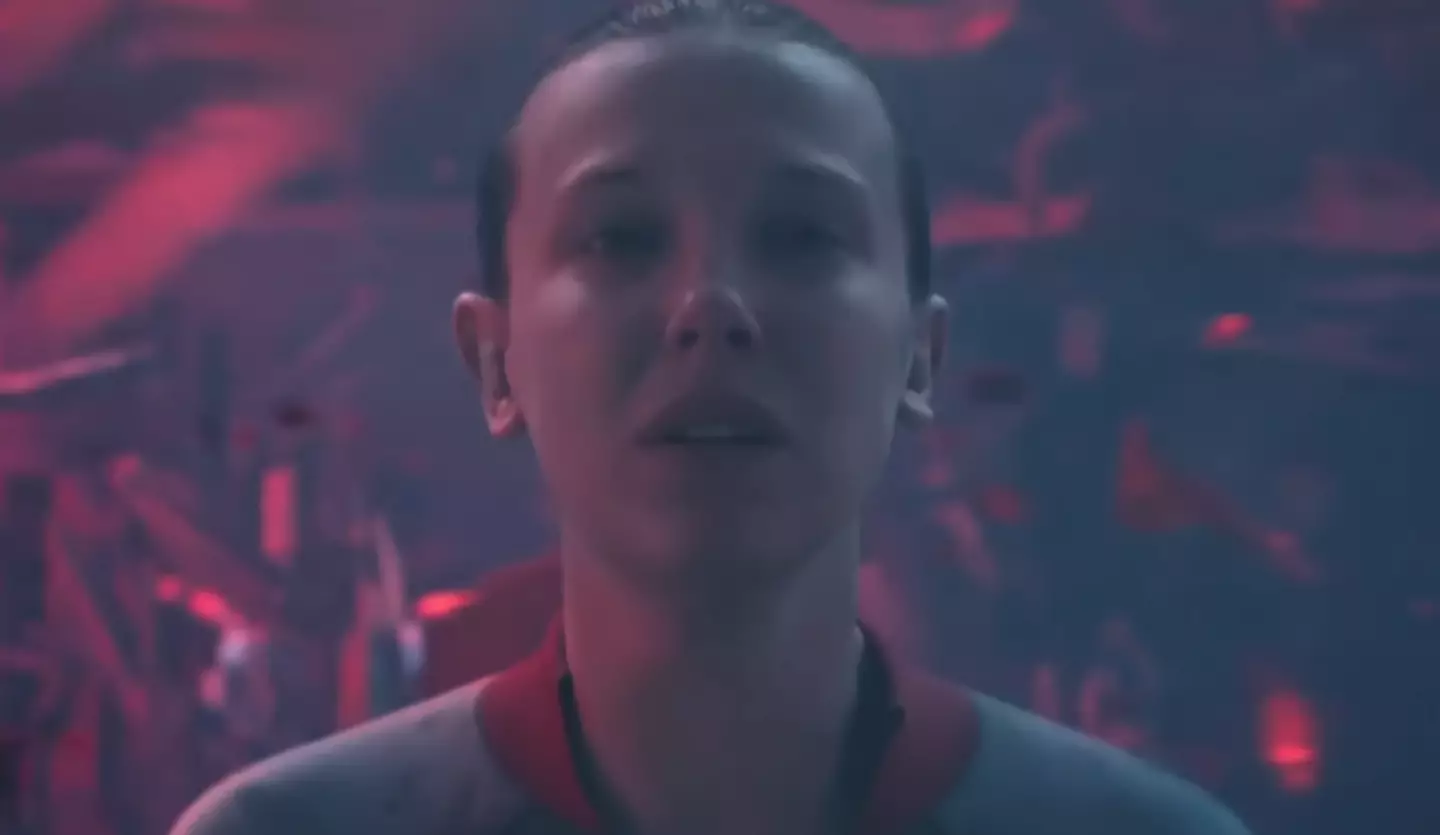 After defeating Vecna, Eleven chooses to die in the Upside Down – or does she? (Netflix)