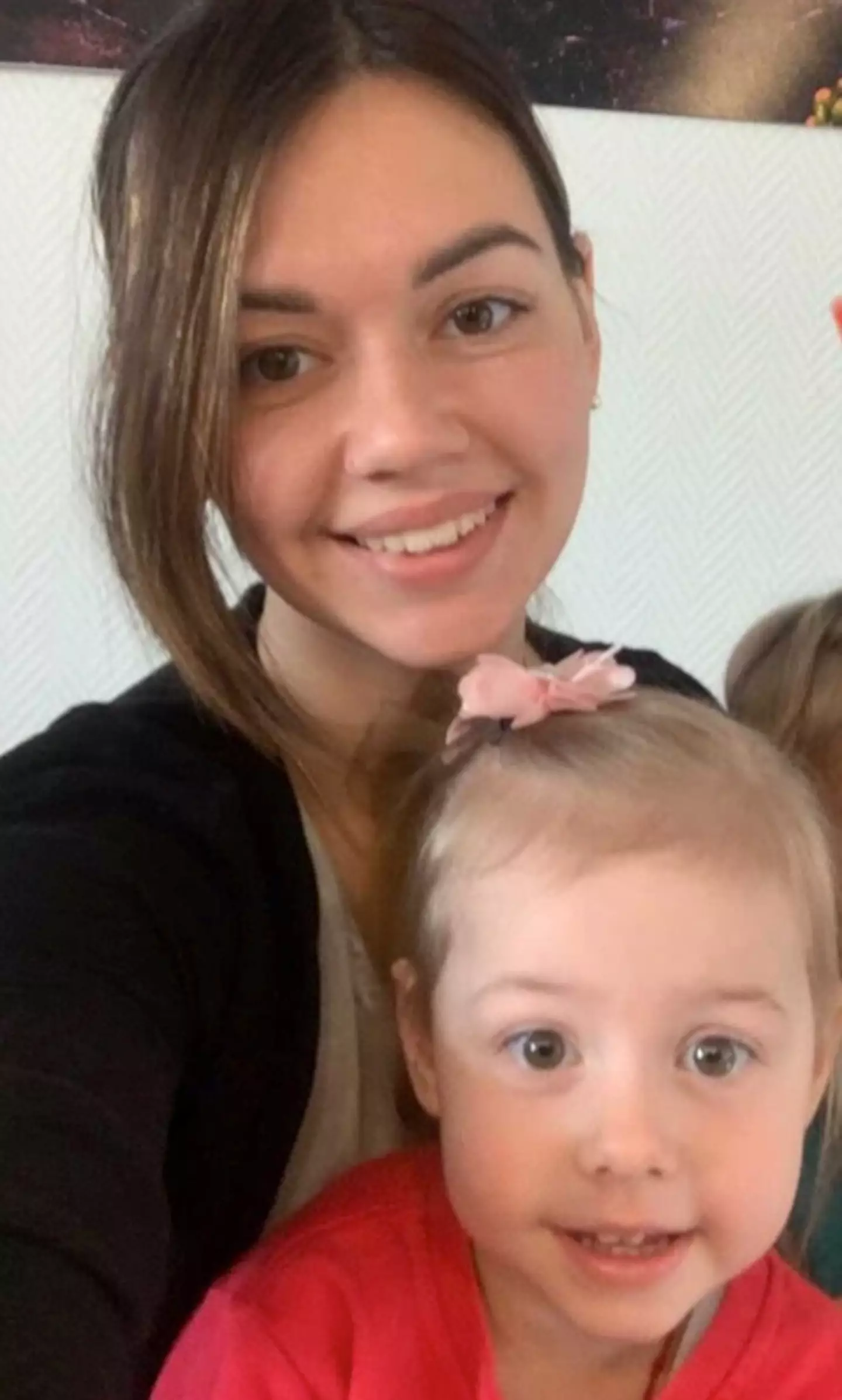 Julia and her daughter fled their home.