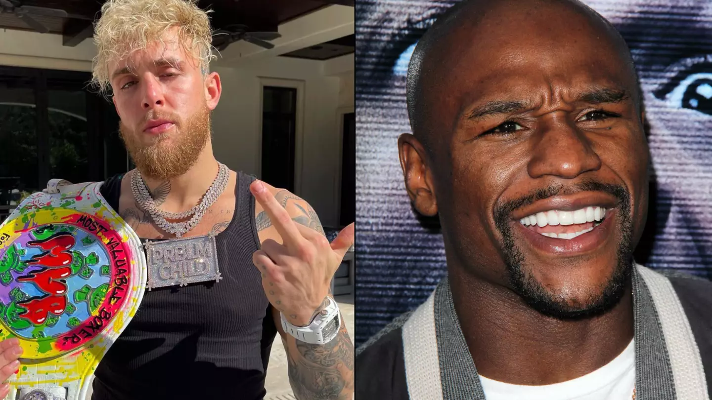 Jake Paul Says Floyd Mayweather Is Broke After Claims He Lost All His Own Money Through Crypto