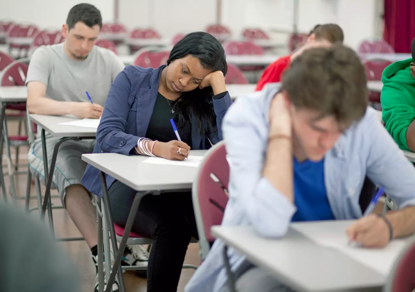 For many students who did their A-Levels, it's the first time they sat any exams this serious due to the pandemic.