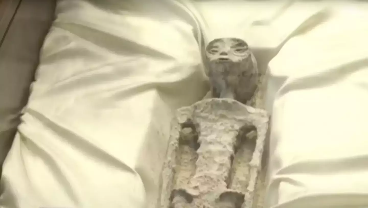 Two 'non-human bodies' have been unveiled by the Mexican government.