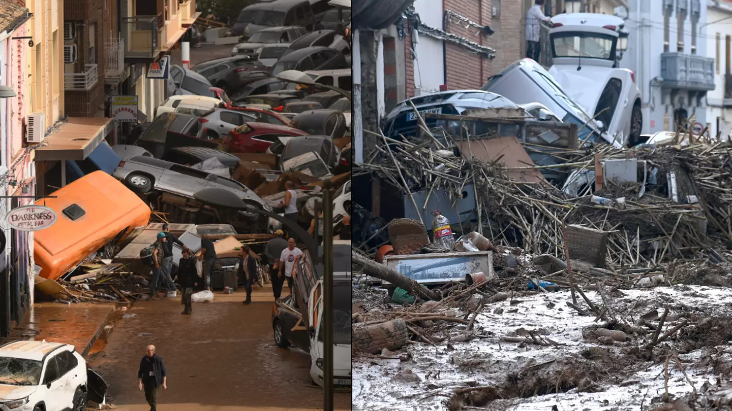 Death toll rises above 150 as frightening images reveal destruction from Spain’s deadliest flood in decades