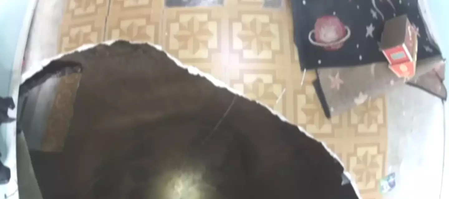 The huge sinkhole sucked Jeff in while he was sleeping (ABC Action News)