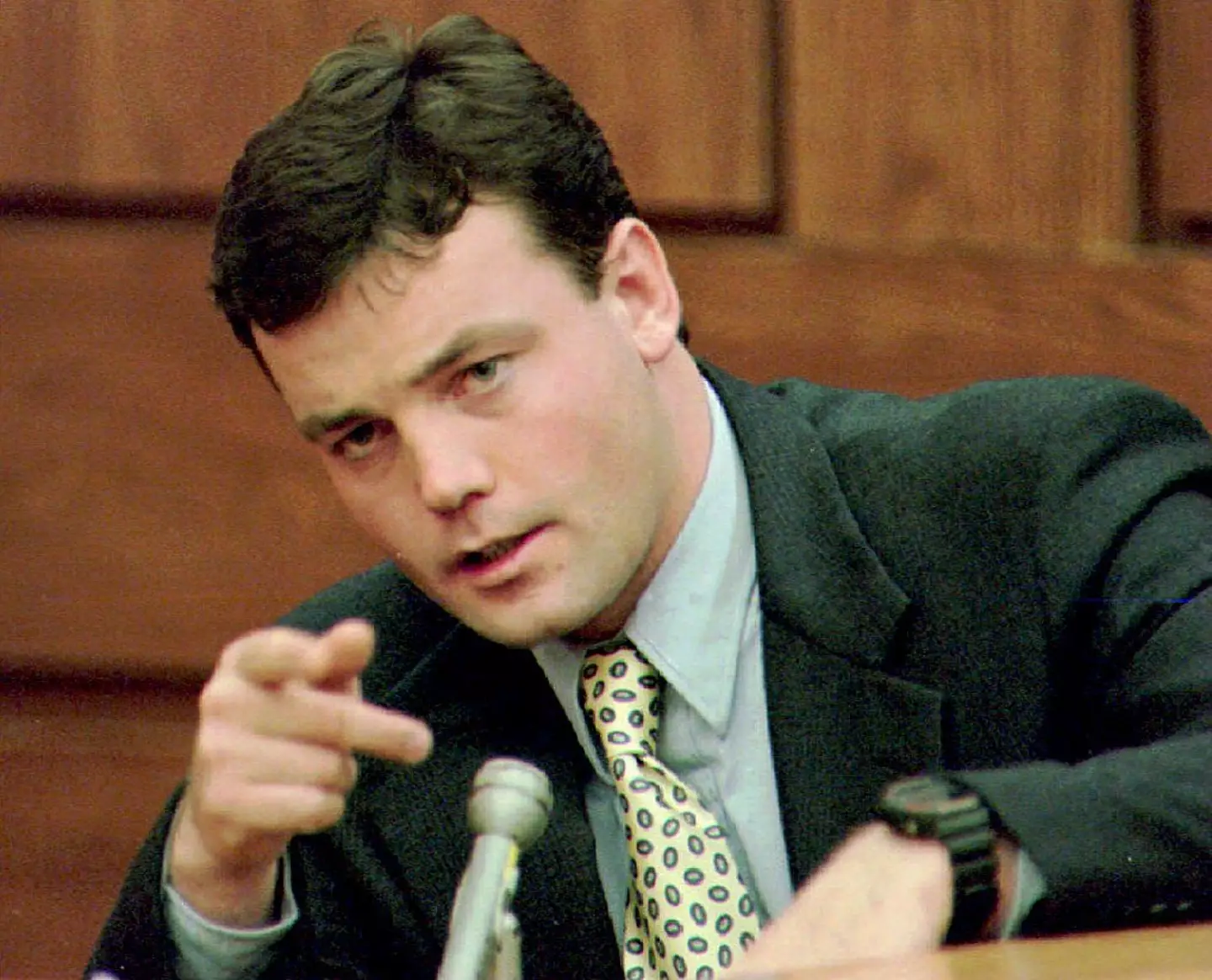 John Bobbitt during the trial (POOL via Getty Images)