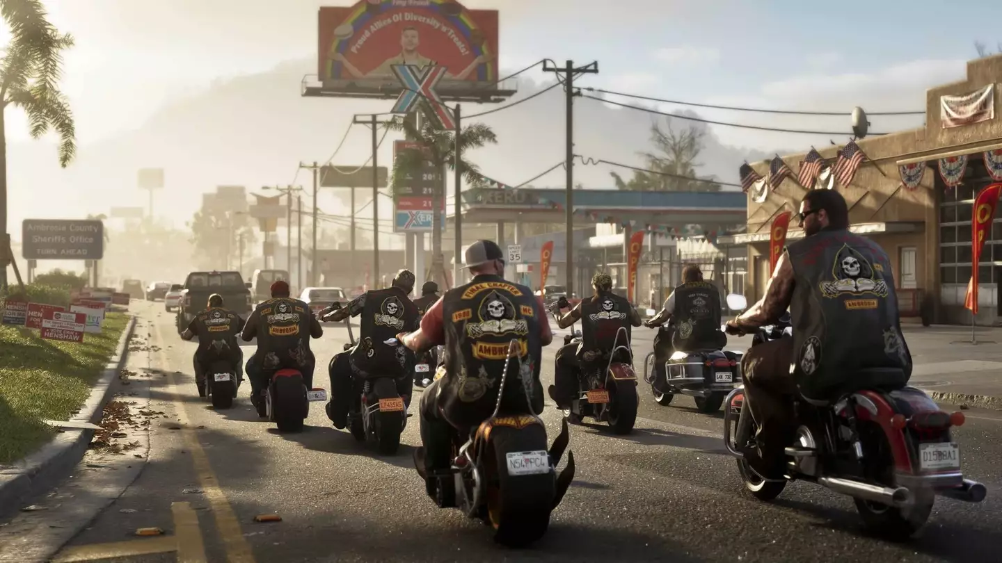 Could it be a nod to GTA 6? (Rockstar Games)