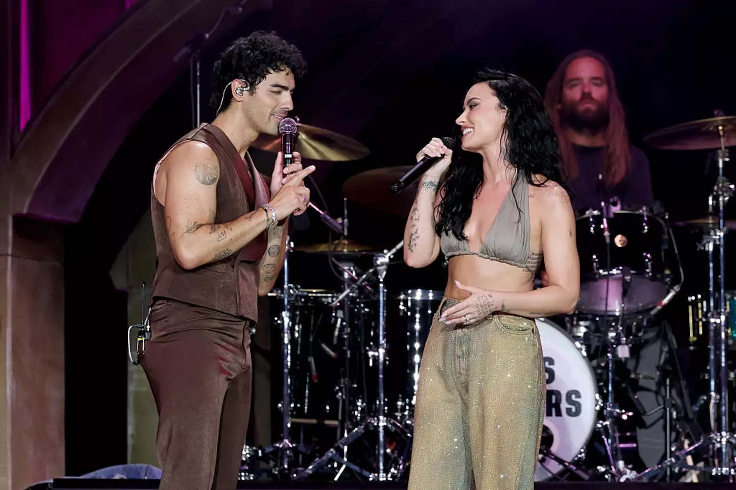 Demi Lovato made an appearance on the tour (Kevin Mazur/Getty Images for Live Nation)