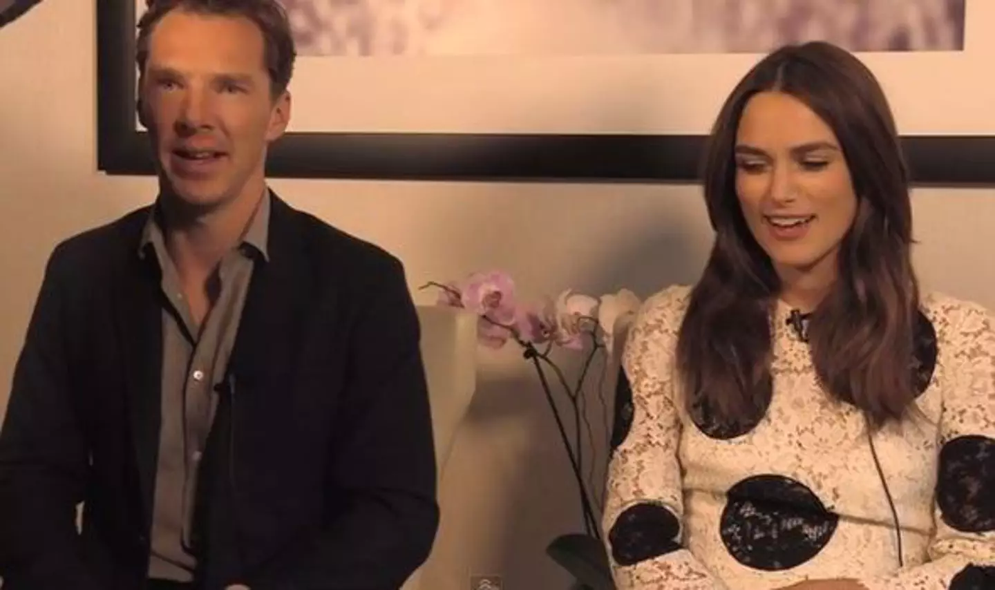 Cumberbatch jumped to his co-star’s defence.