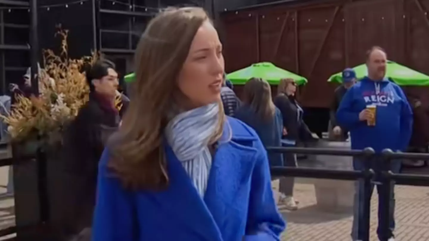 Reporter slams young boy for shouting ‘one of the most alarming things’ while she was on camera