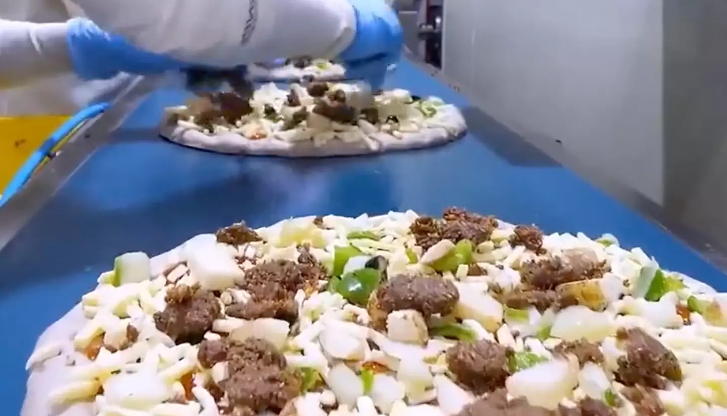 Some people were horrified by the pizza.