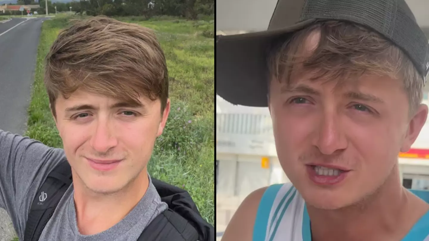 British lad has finally finished walk from UK to Ibiza after chancing a message to Wayne Lineker