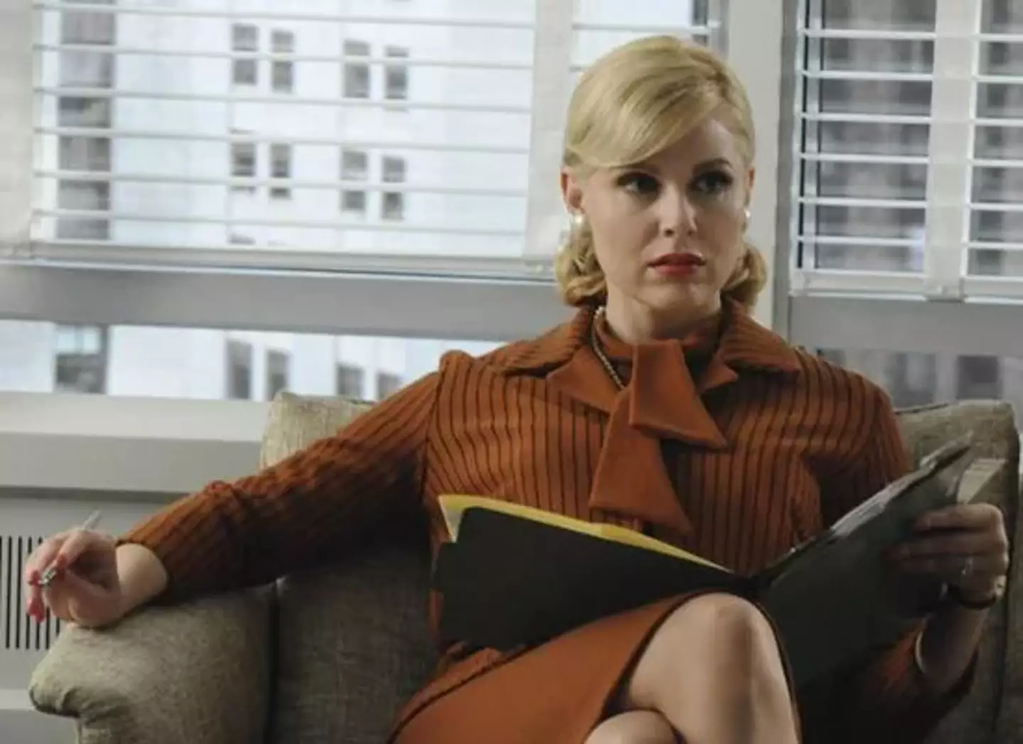 Cara Buono played Dr. Faye Miller in Mad Men.