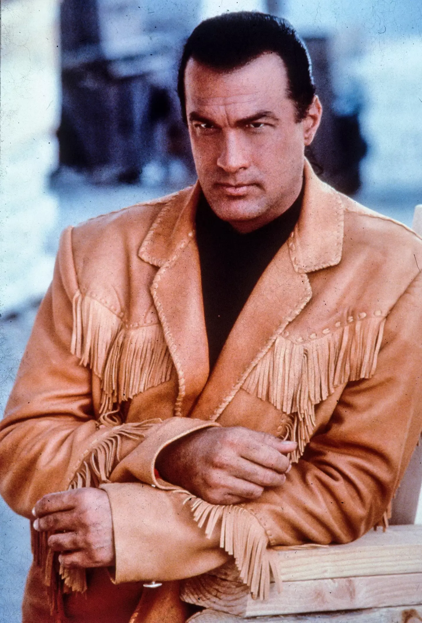 Van Damme offered to meet Seagal outside.