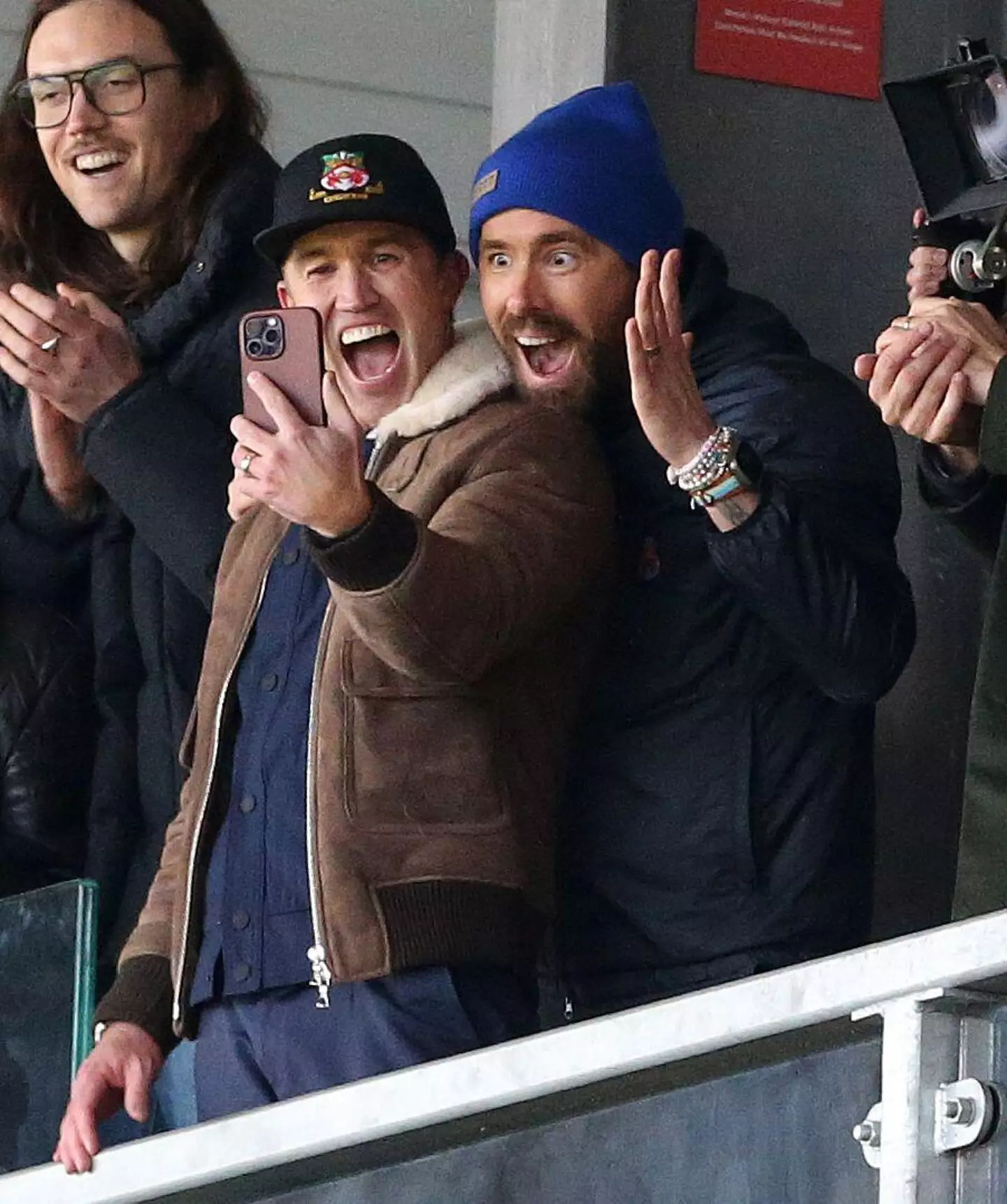 Owners Ryan Reynolds and Rob McElhenney were over the moon.