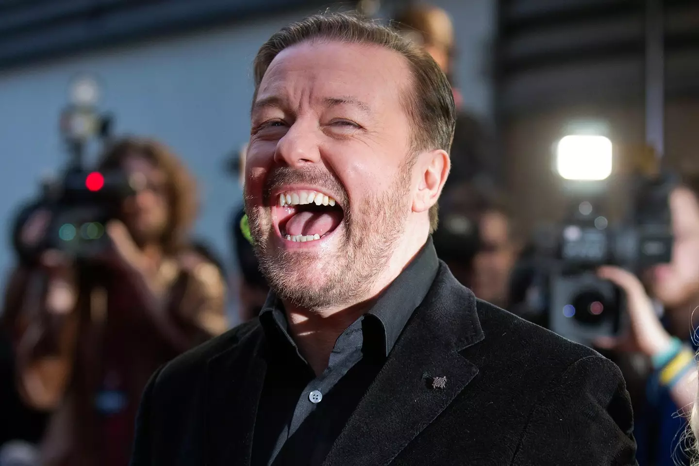 Ricky Gervais has re-tweeted a fan's post about 'After Life' right after the Balthazar James Corden controversy was unveiled.