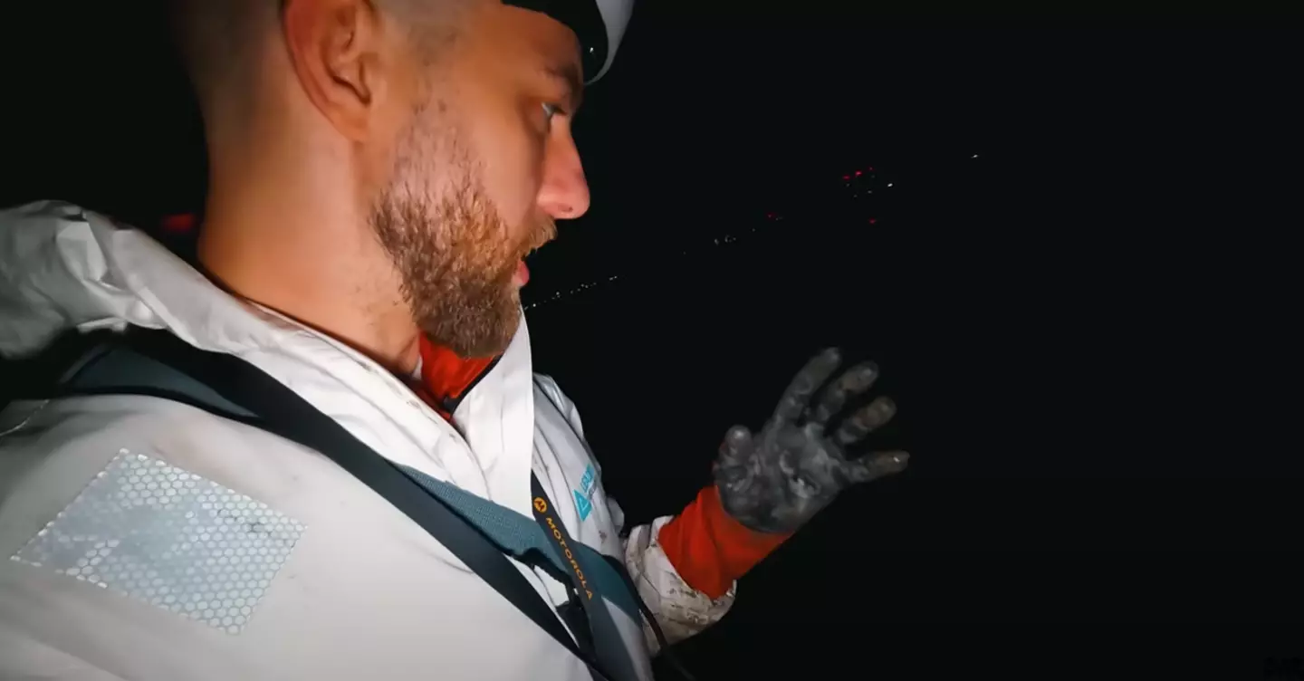 Dara described the island as 'freaky' (YouTube/Dara Tah)