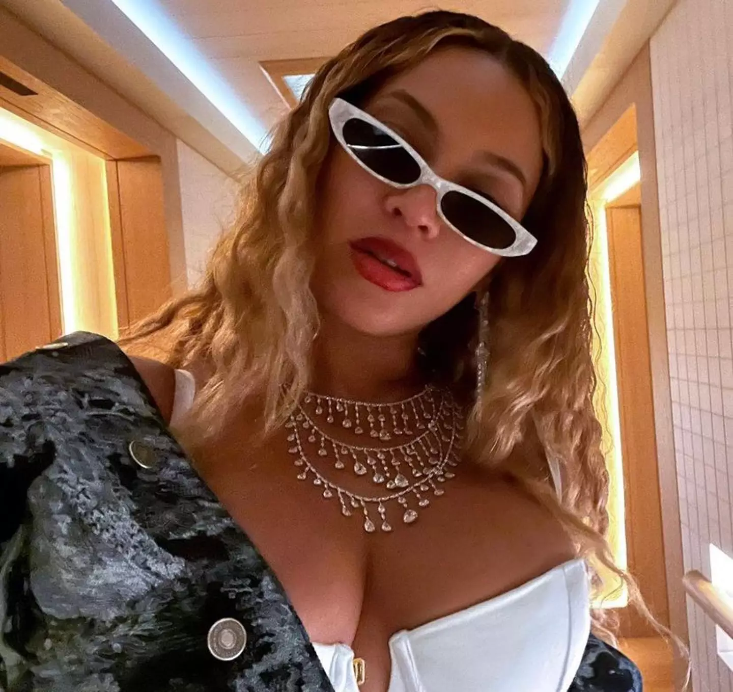 The singer is currently on her  Renaissance World Tour.