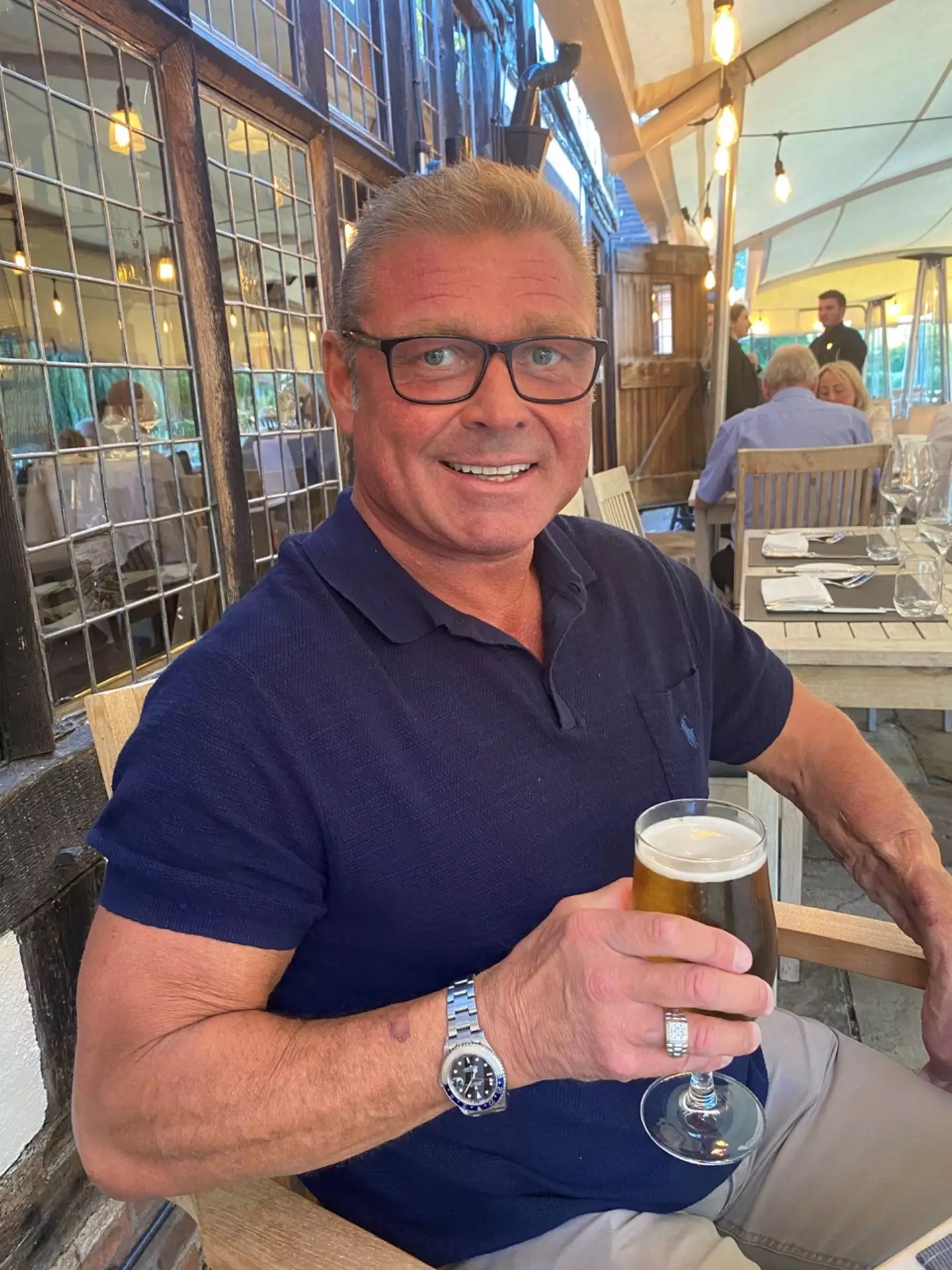 Mike Aubrey's split-second decision prevented human tragedy. (PA)