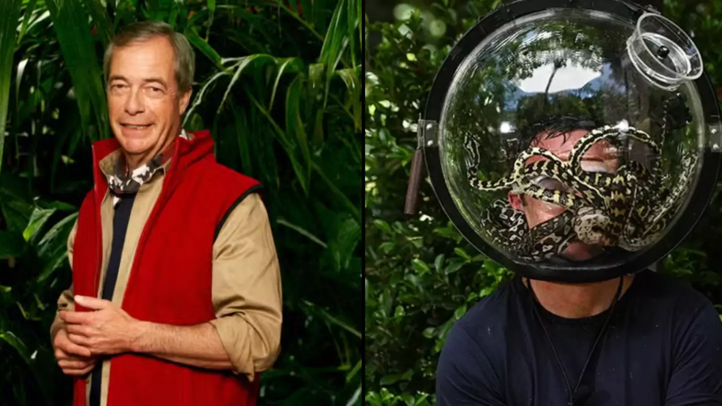 Nigel Farage will be exempt from some Bushtucker trials on I'm A Celeb