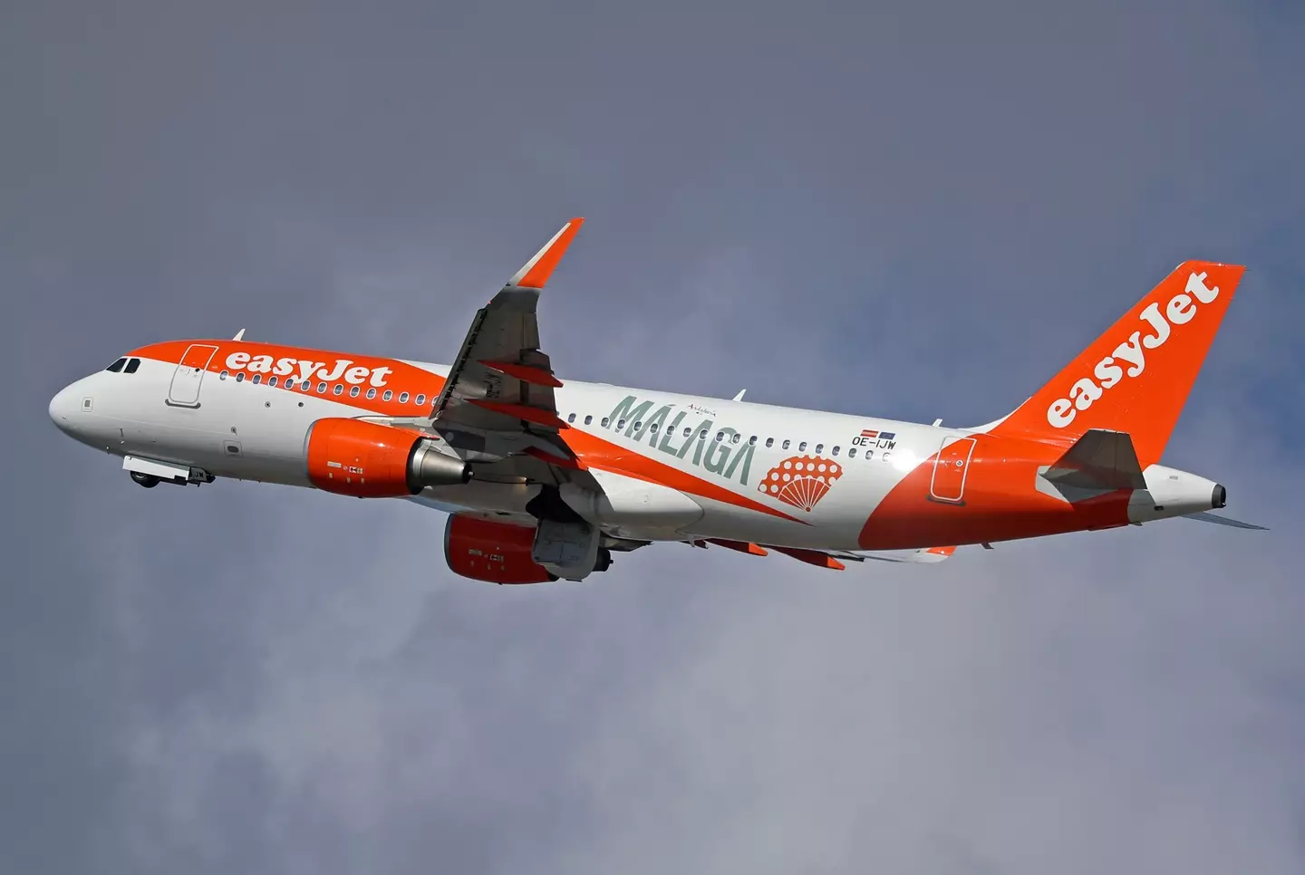 An easyJet plane.