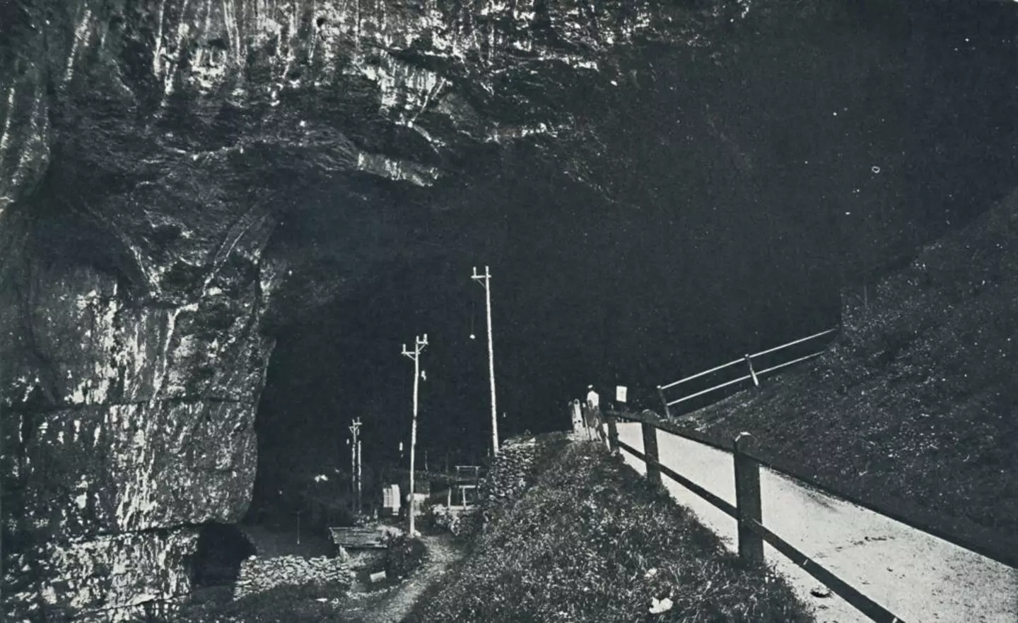 Moss died exploring a new passage in Peak Cavern, his father asked that they leave his body there so nobody else would be at risk (The Print Collector/Getty Images)