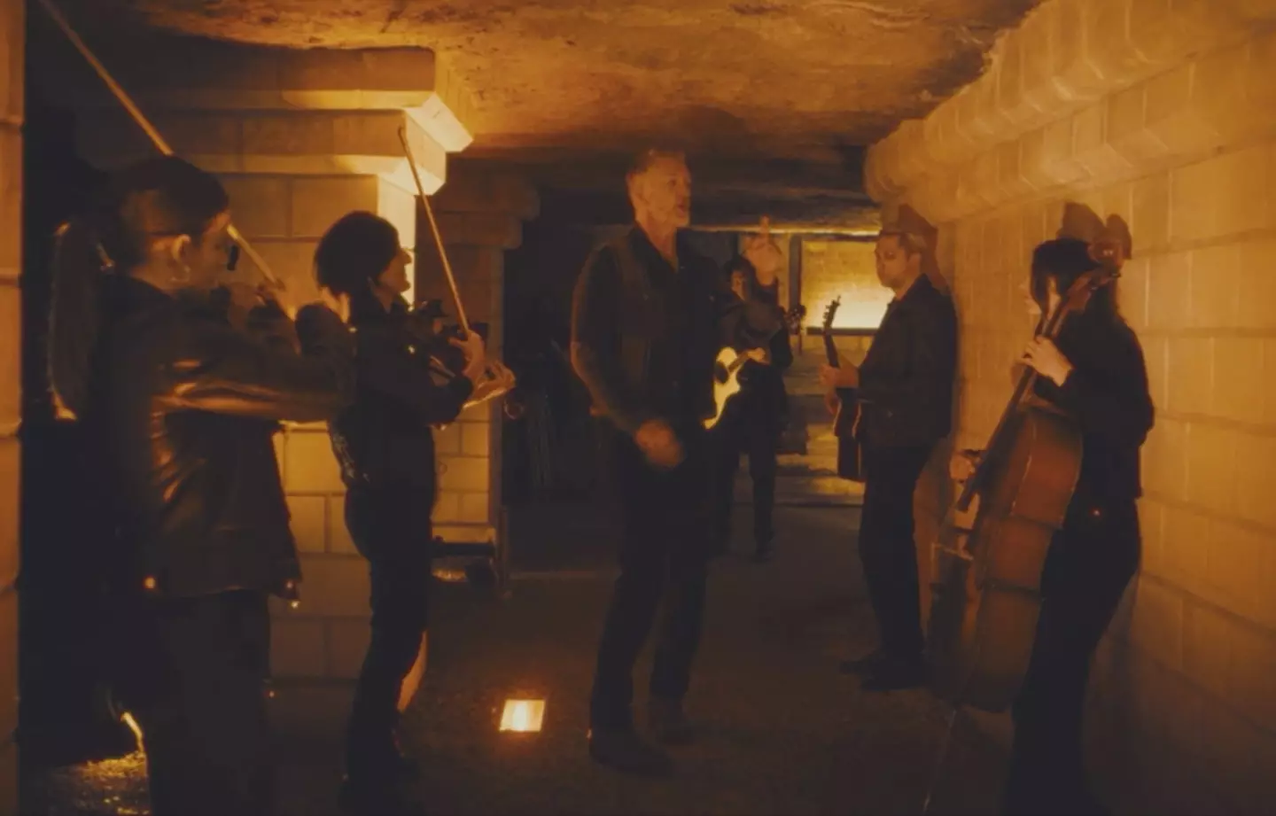 The band played a very special show underground (Photo by Randy Holmes/Disney via Getty Images)