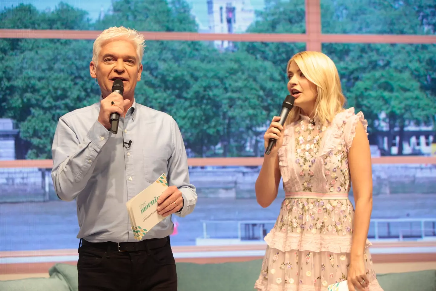 The tickets are a cheeky homage to the presenting duo.