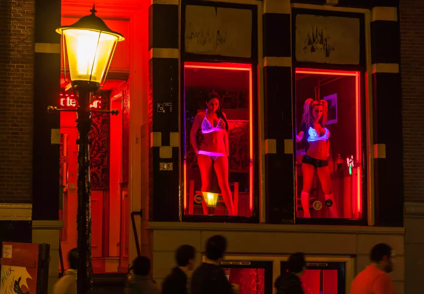 The iconic red-lit neon lights may be switched off for good.