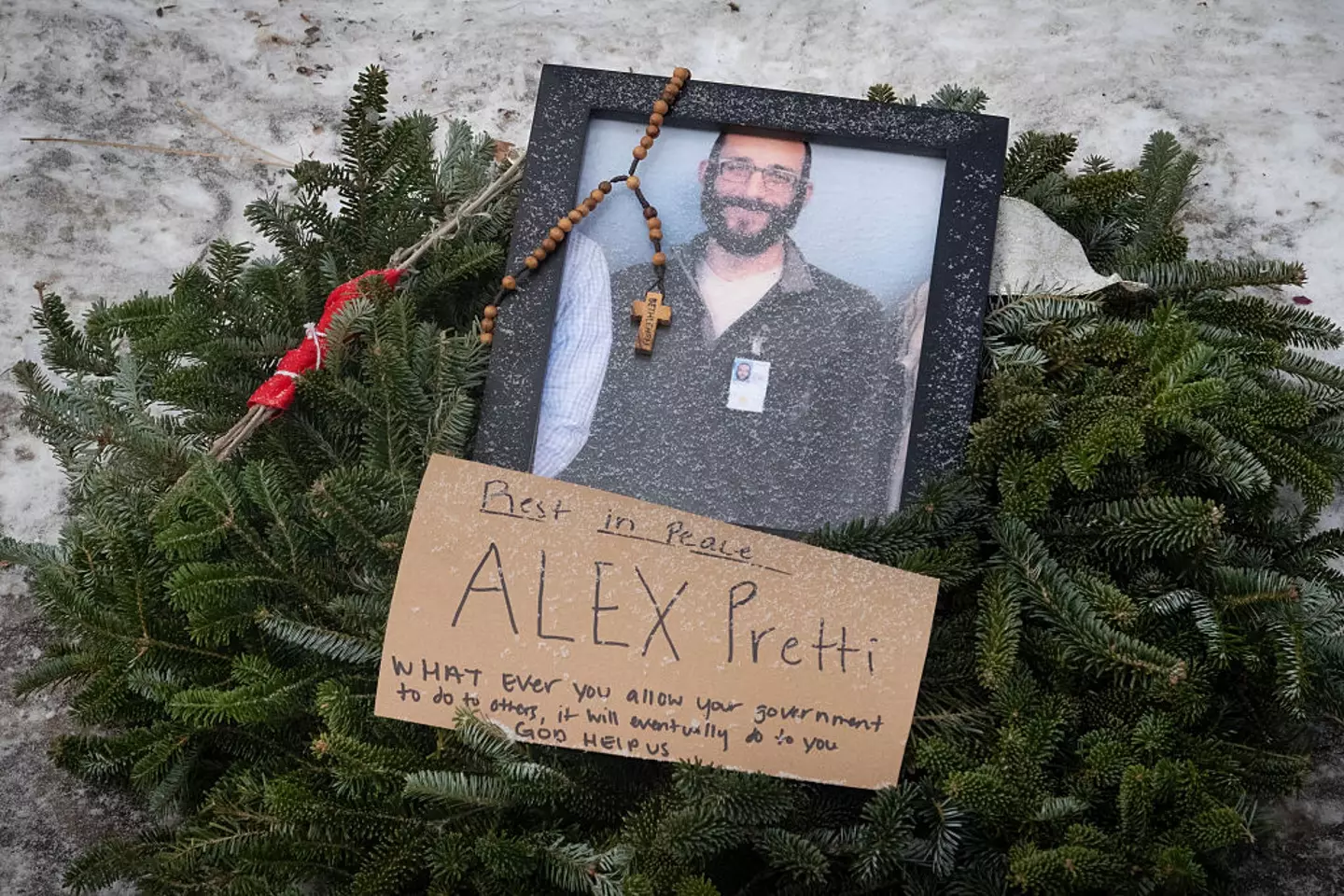 ICU nurse Alex Pretti became the second civilian to die in Minnesota in just a matter of weeks (Scott Olson/Getty Images)