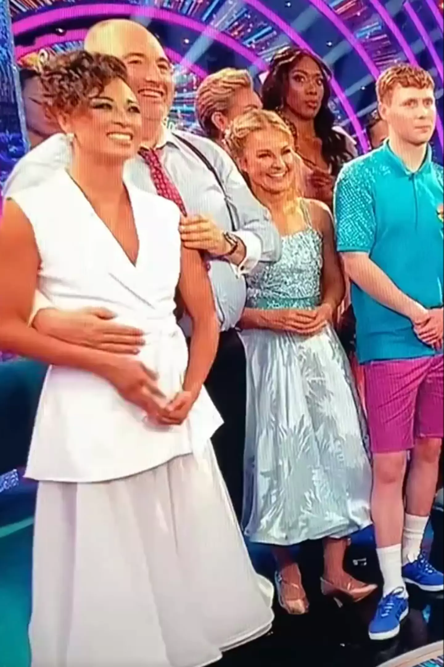 However the pair have since reassured viewers that all is well between the pair (BBC)