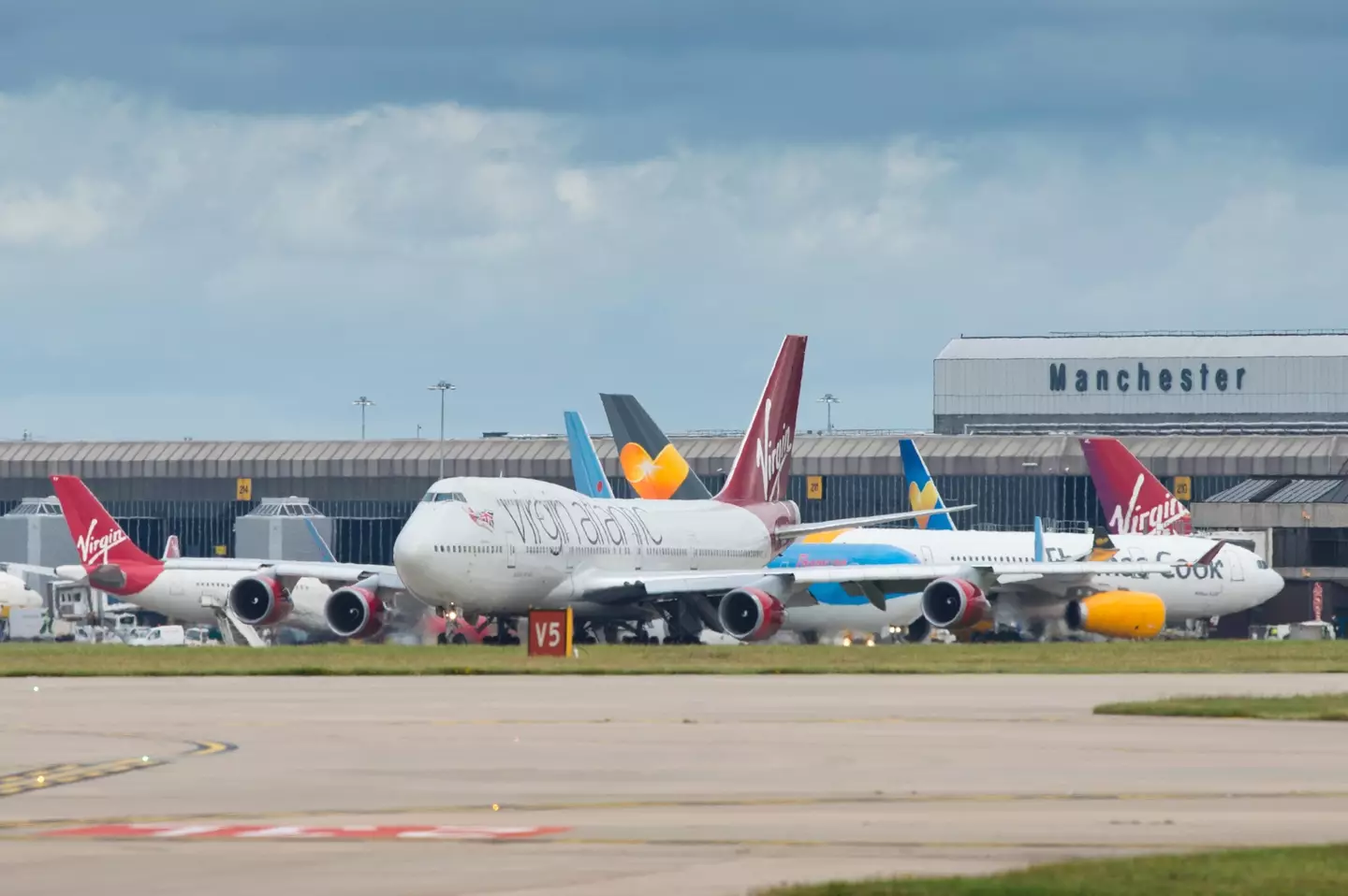 A major UK airport has been forced to close its runways.