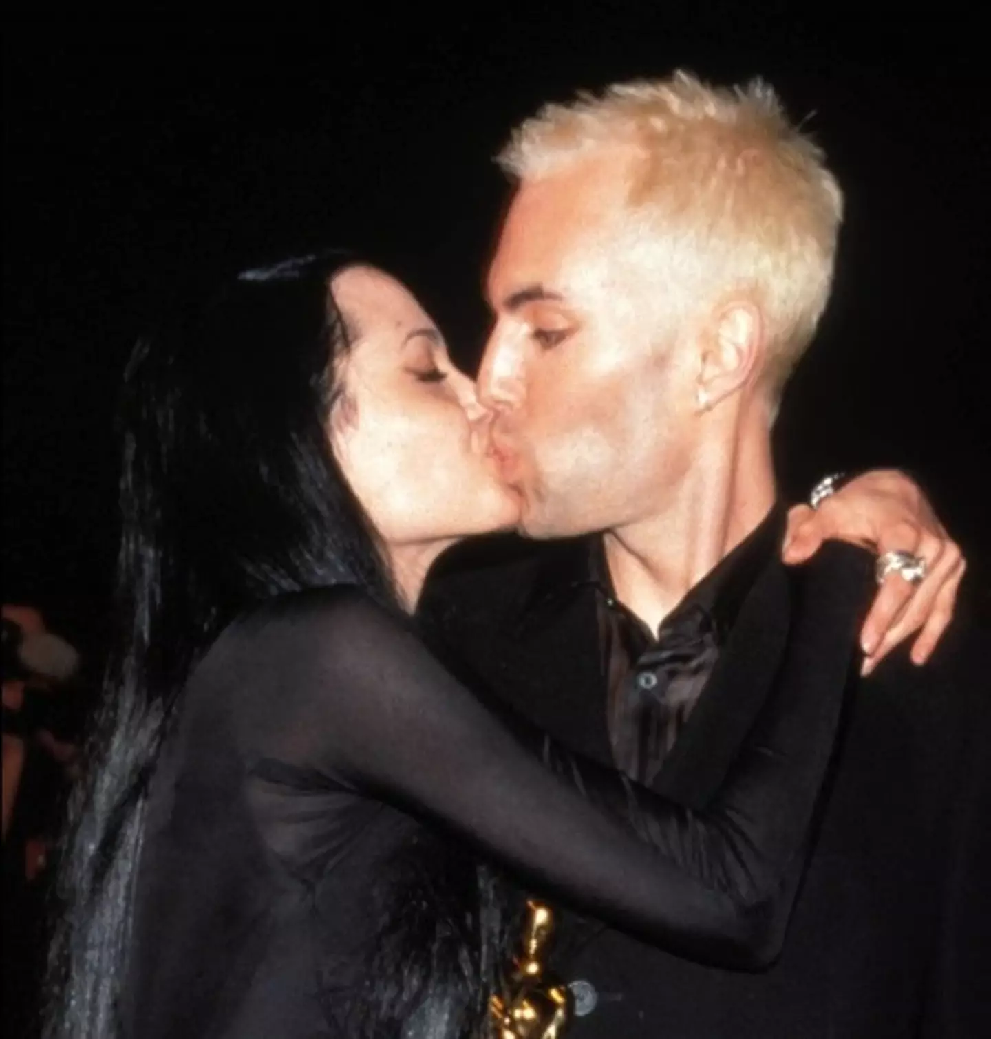 Angelina Jolie's kiss with her brother generated tabloid headlines around the world.