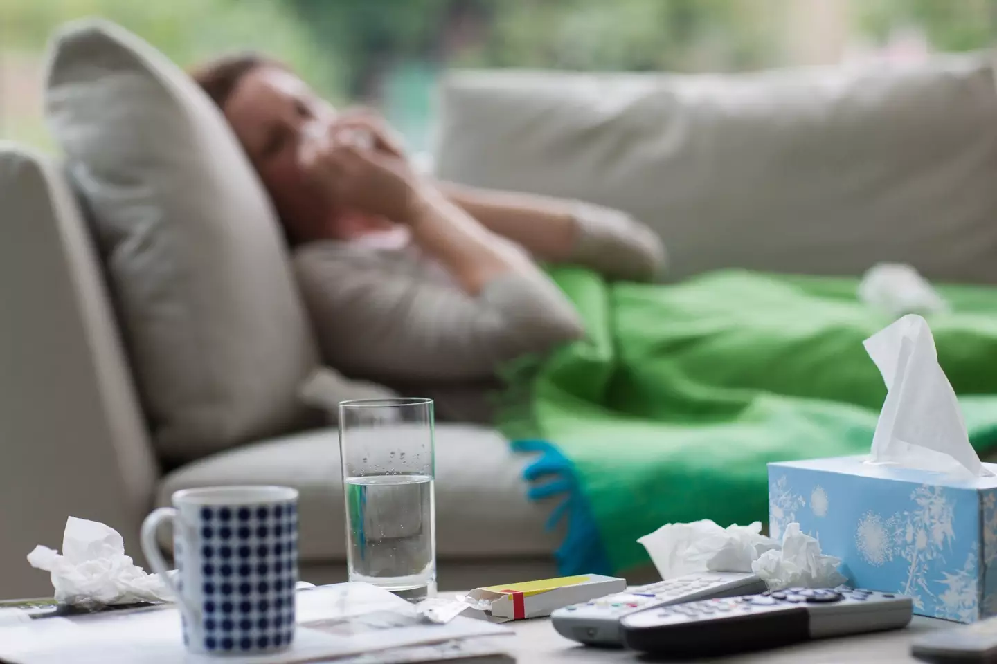 Anyone else woken up feeling like s**t this morning? (Getty Stock)