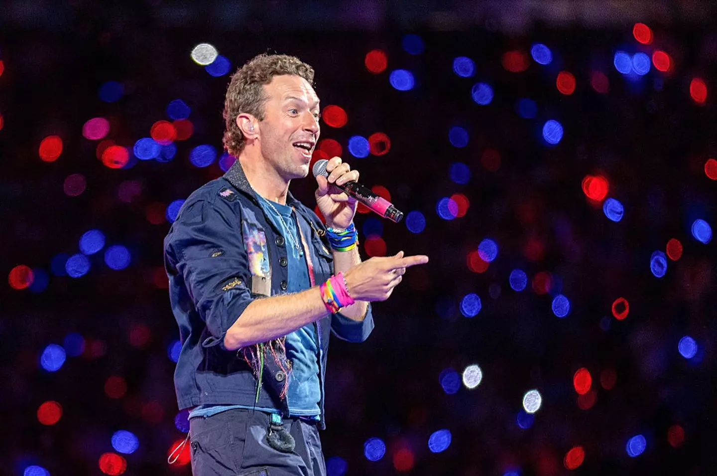 Chris Martin joked at the time that 'they’re having an affair or they’re just very shy' (Jo Hale/Redferns)