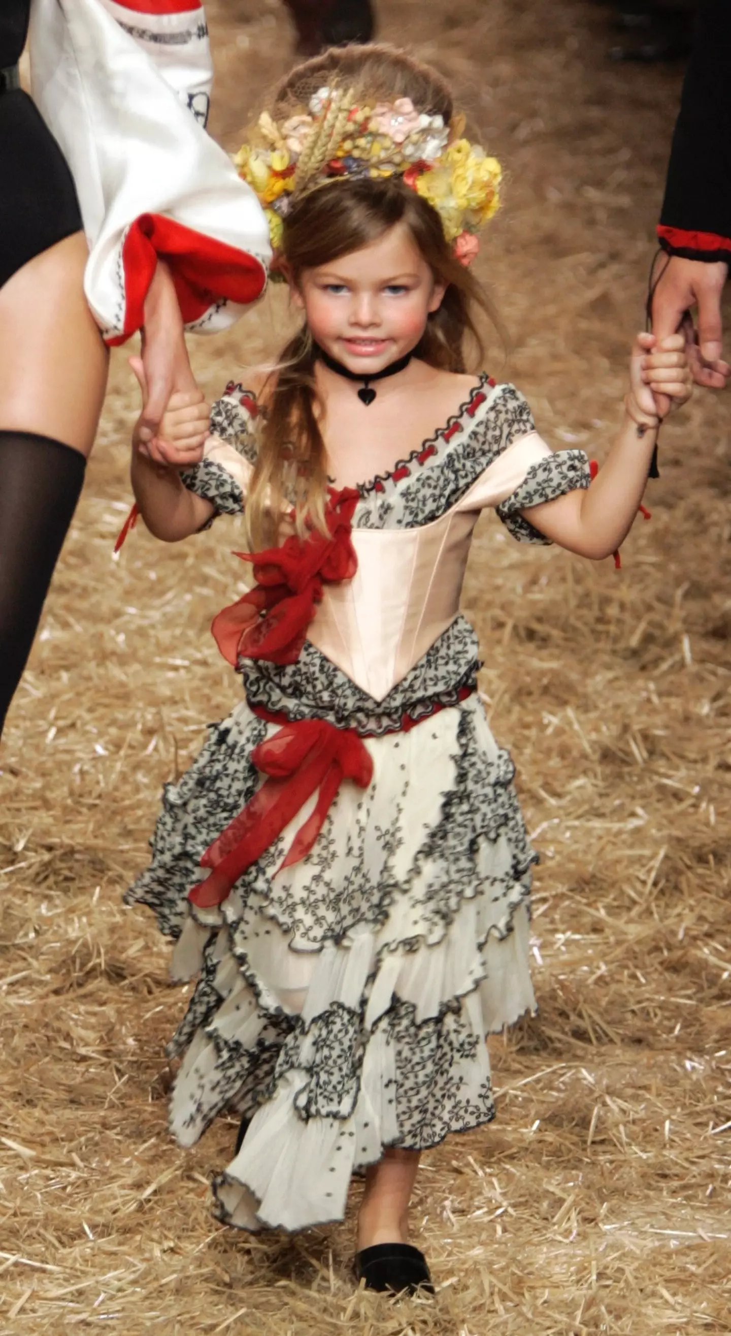 The model got her start in the industry when she was just a small child (Fairchild Archive/Penske Media via Getty Images)