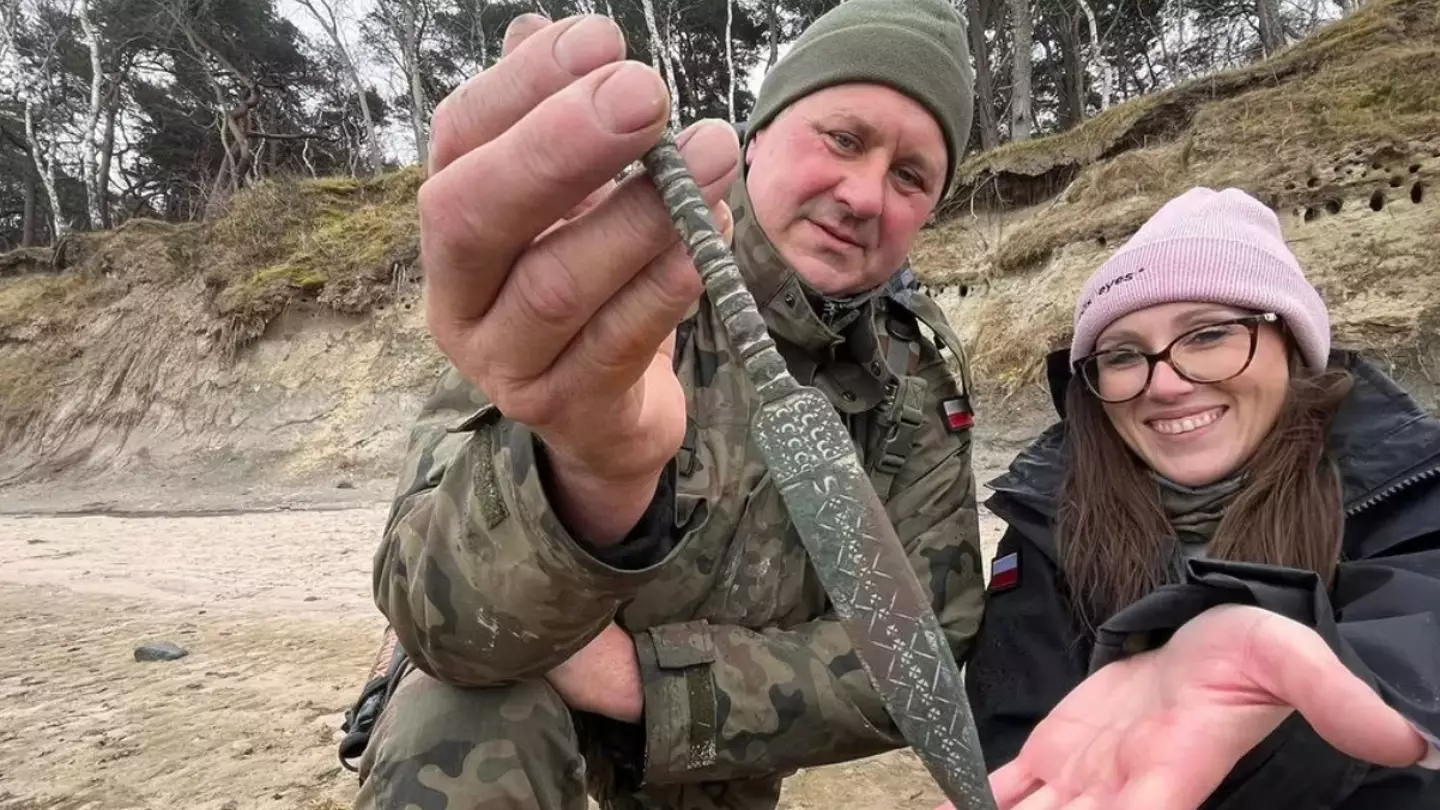 Mysterious 2,500-year-old dagger with links to ancient 'solar cult' found in 'most valuable' discovery