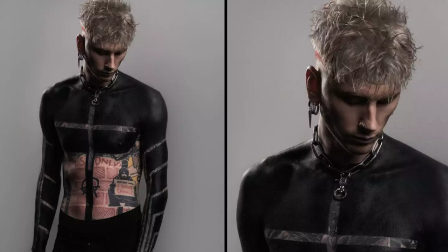 Meaning behind Machine Gun Kelly's bold new half body tattoo