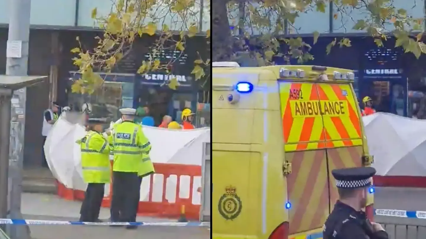 Bus crashes into shop in Manchester as 'number of casualties' taken to hospital