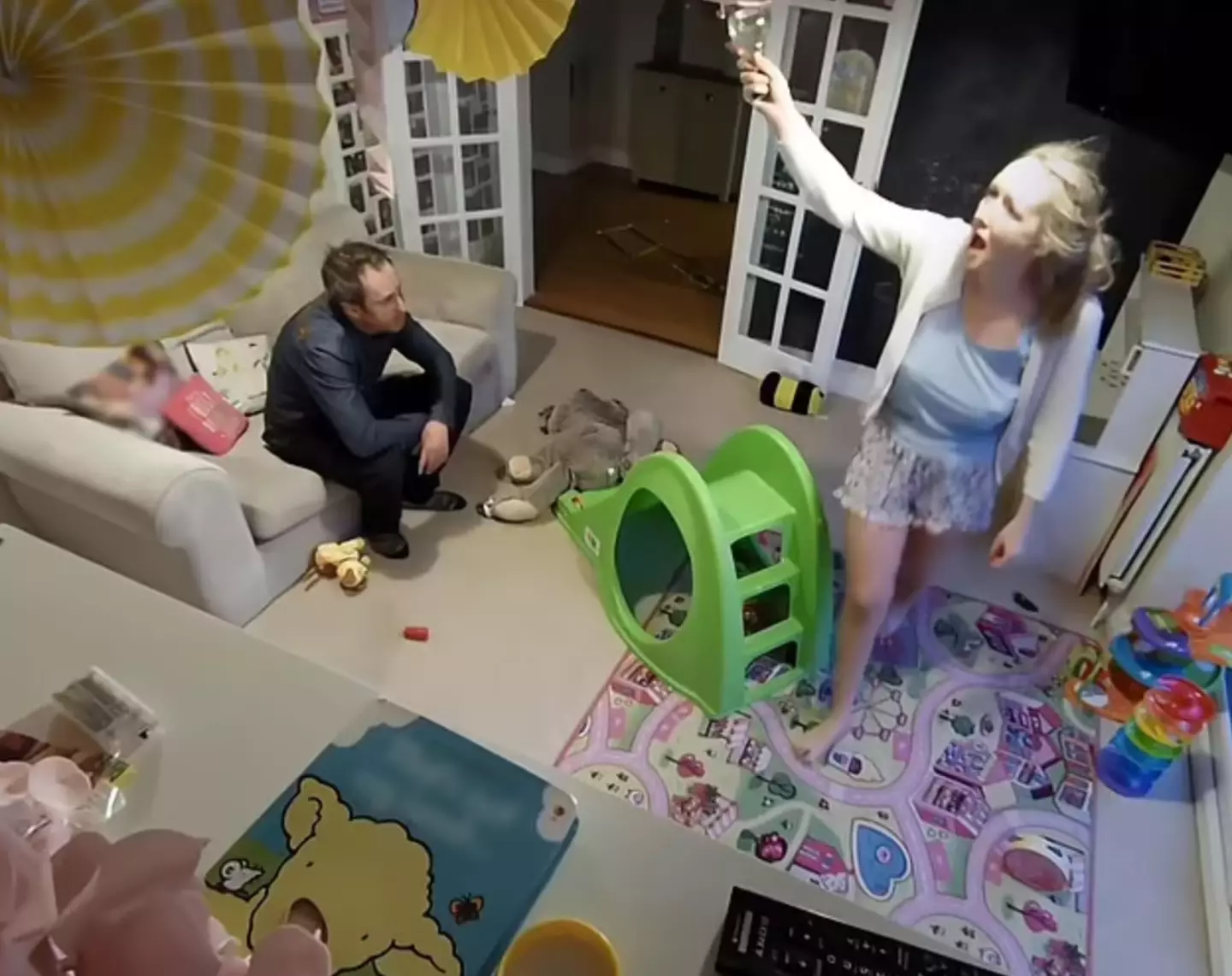 Sheree's abuse was revealed after a friend witnessed footage recorded on nanny cams in the house (Channel 5)