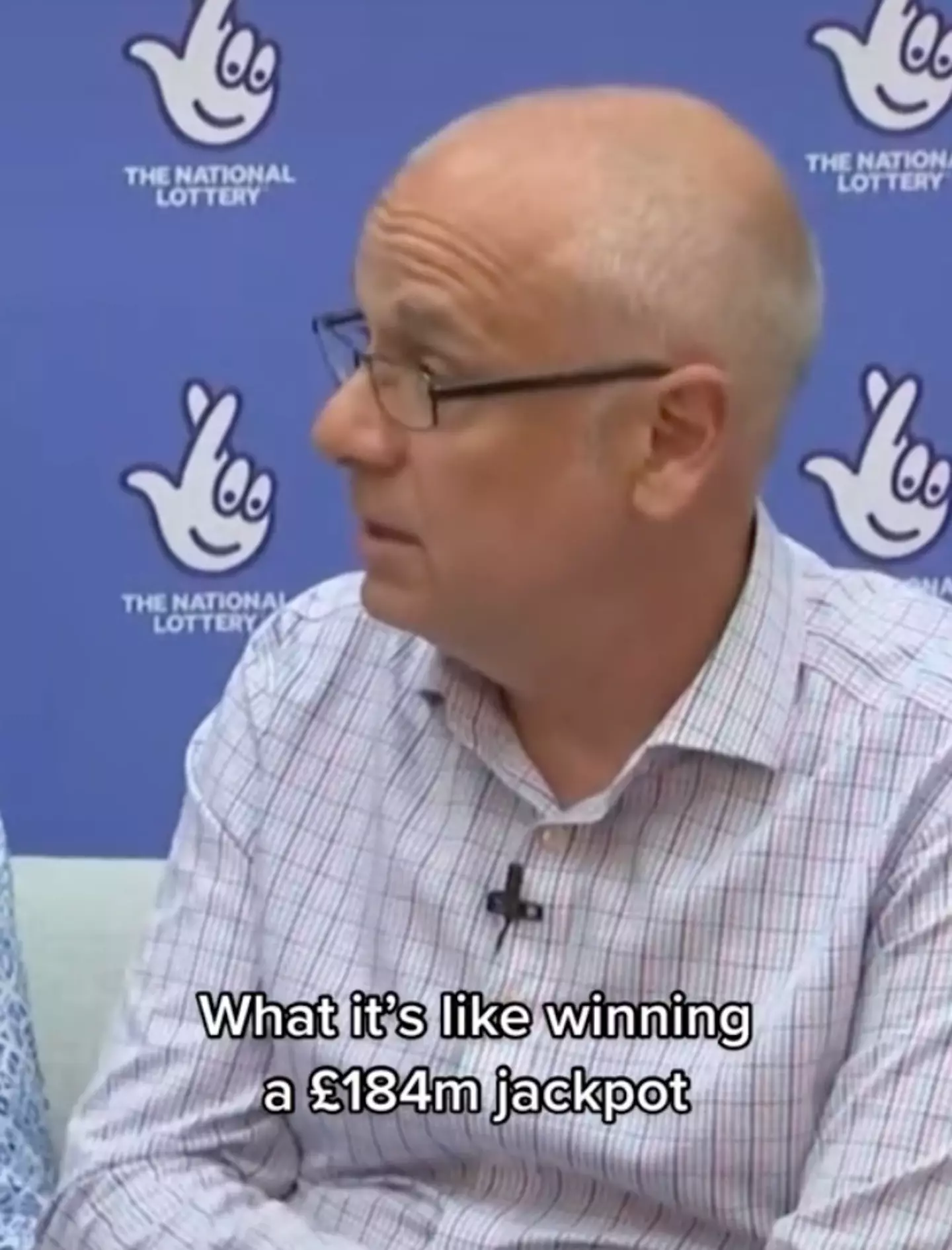 Joe was understandably shocked when he realised how much they'd won.