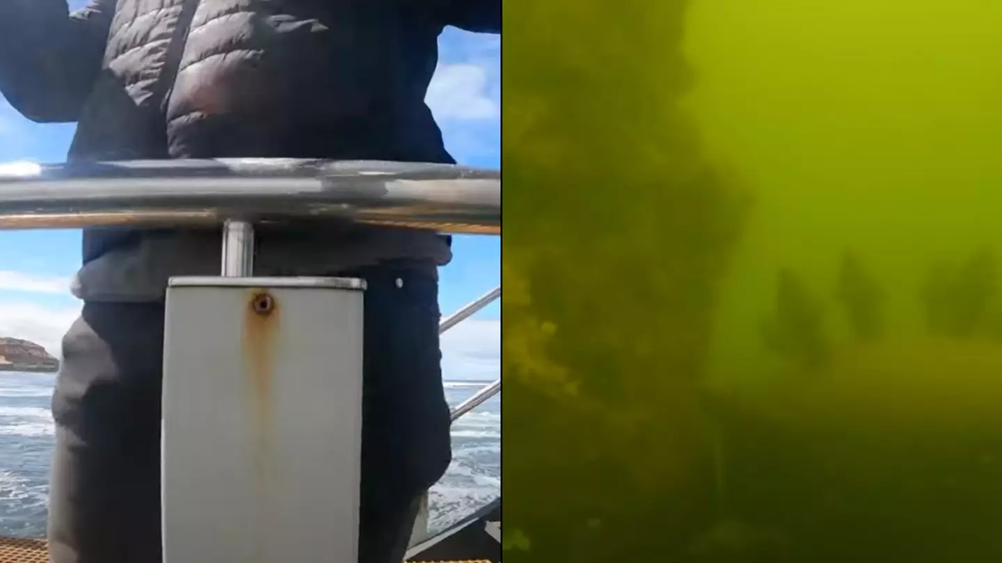 Man who dropped GoPro into ocean finds terrifying object with people urging him to make 'emergency call immediately'