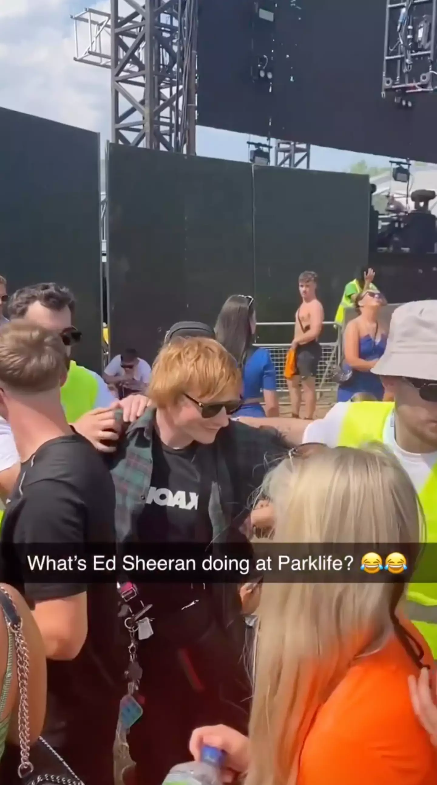Parklife Festival goers had to do a double-take.
