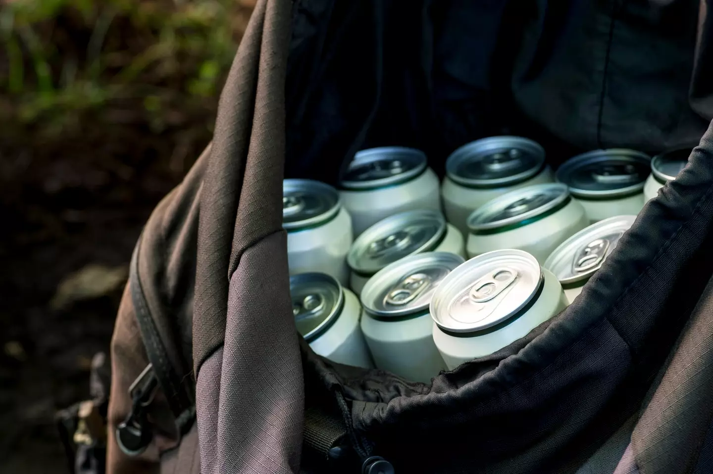 Many people said they found the woman's comments about hiding bottles and cans very relatable. (Getty Stock Photo)