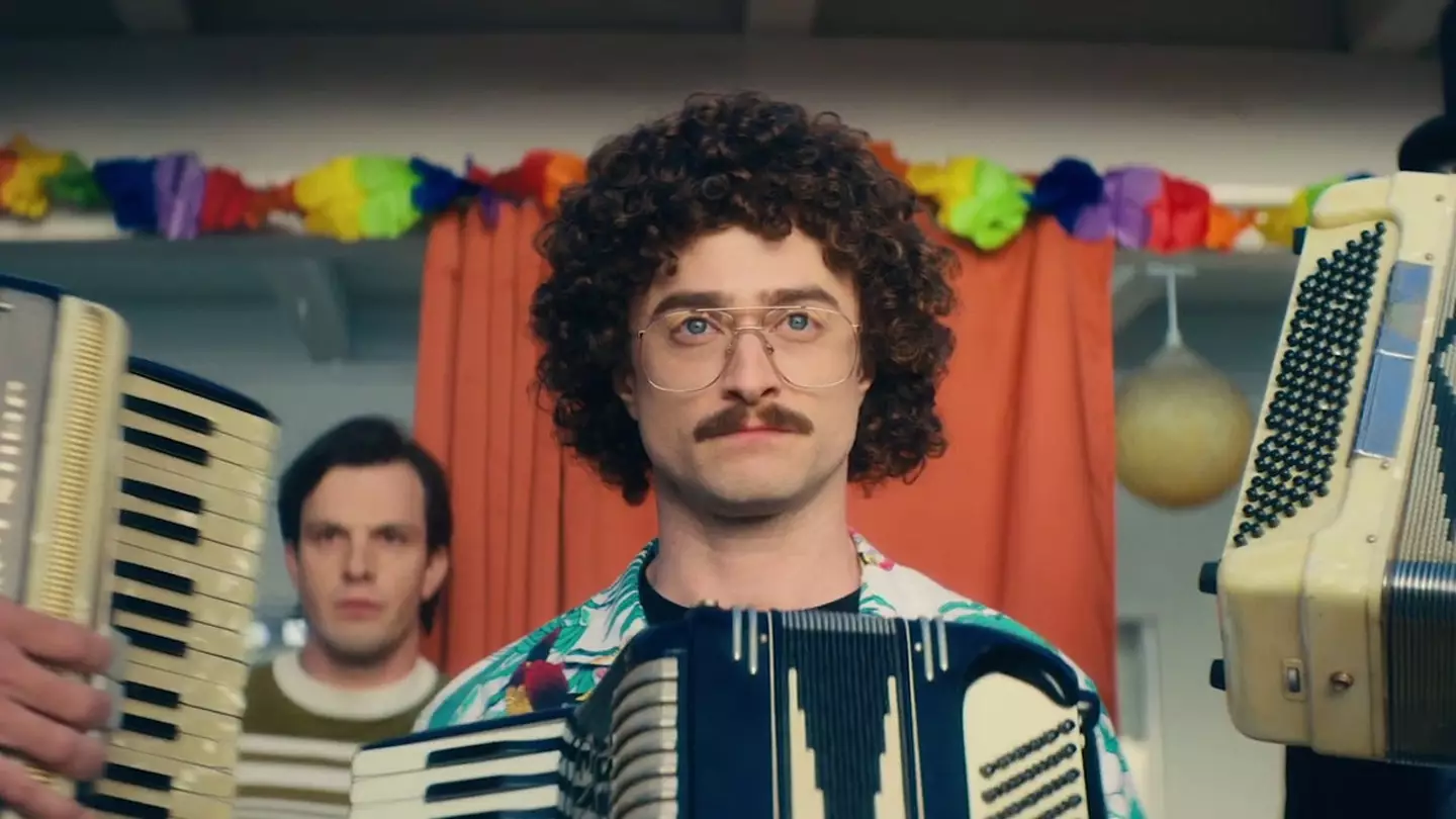 Daniel Radcliffe as 'Weird' Al.